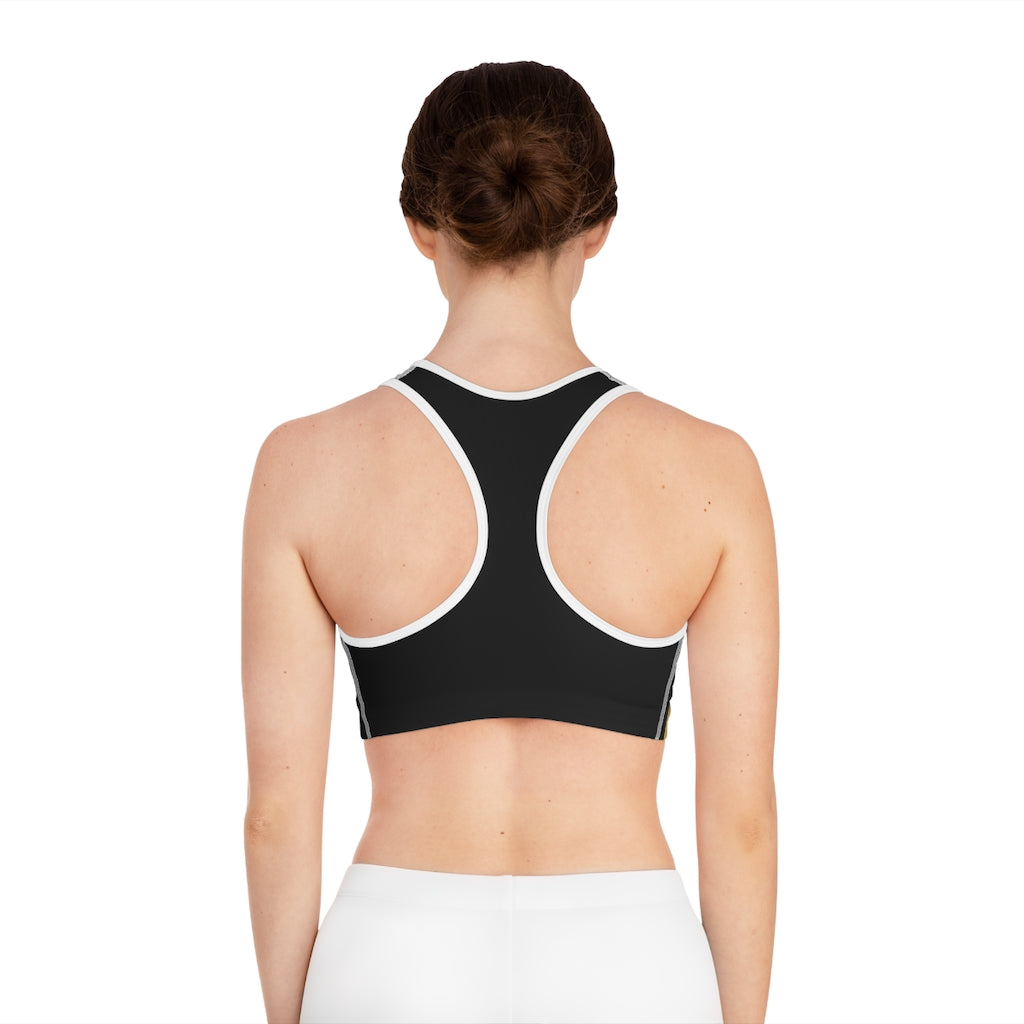 Get Healthy Lemon Sports Bra (AOP)