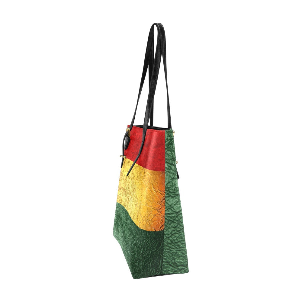 I'm Festive Pu Leather Tote Bag