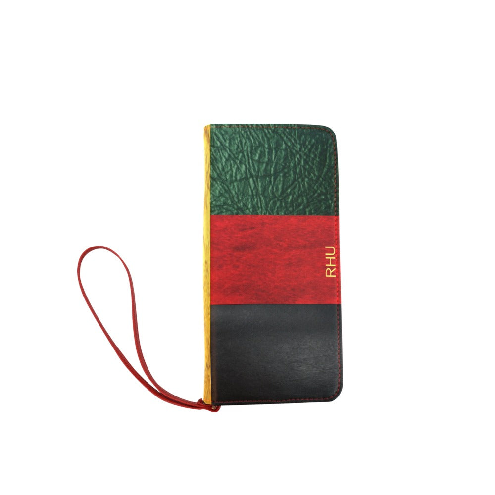 I'm Festive Unisex Cluth Wallet Red Black Green Gold