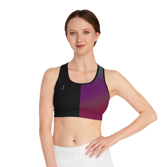 Color Fading Buddha Sports Bra