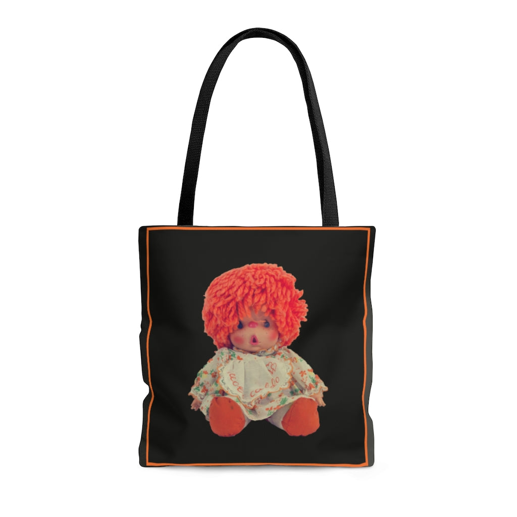 Orange Doll Tote Bag