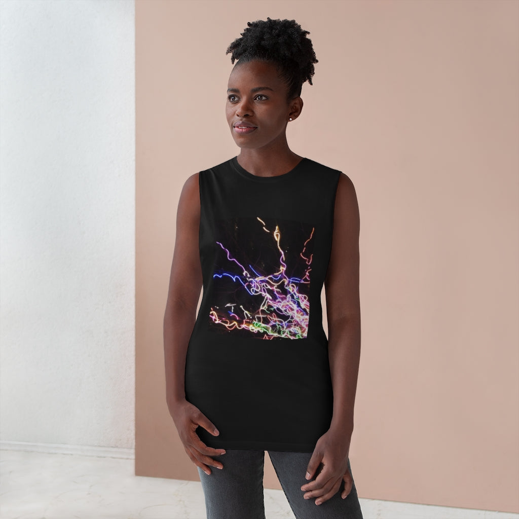 Electric Lights Unisex Barnard Tank