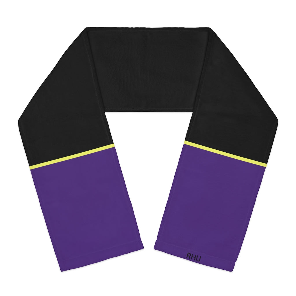 Black Purple Scarf