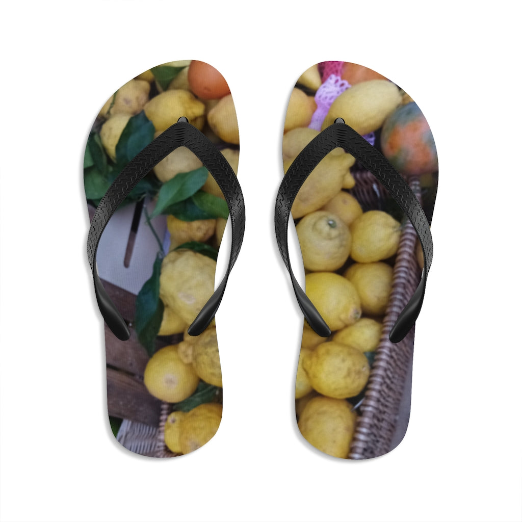 Get Healthy Lemon Unisex Flip-Flops