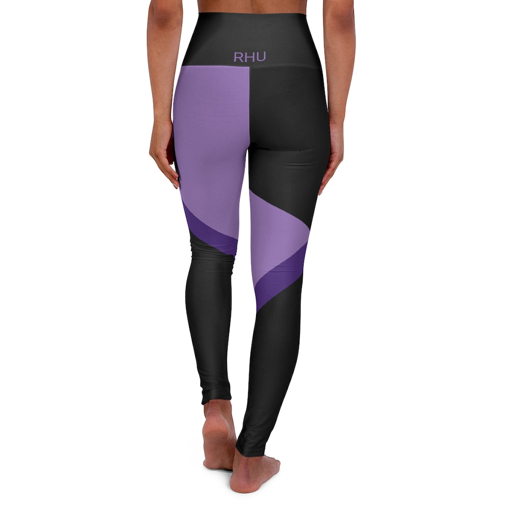 Cat Sleep Eat High Waisted Yoga Legging Light Purple RHU