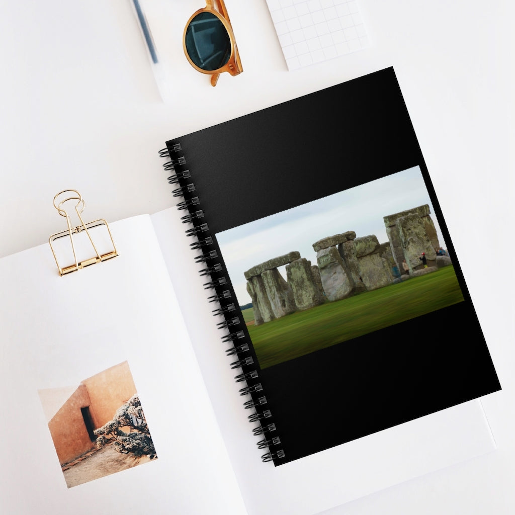 Stonehenge Spiral Notebook - Ruled Line