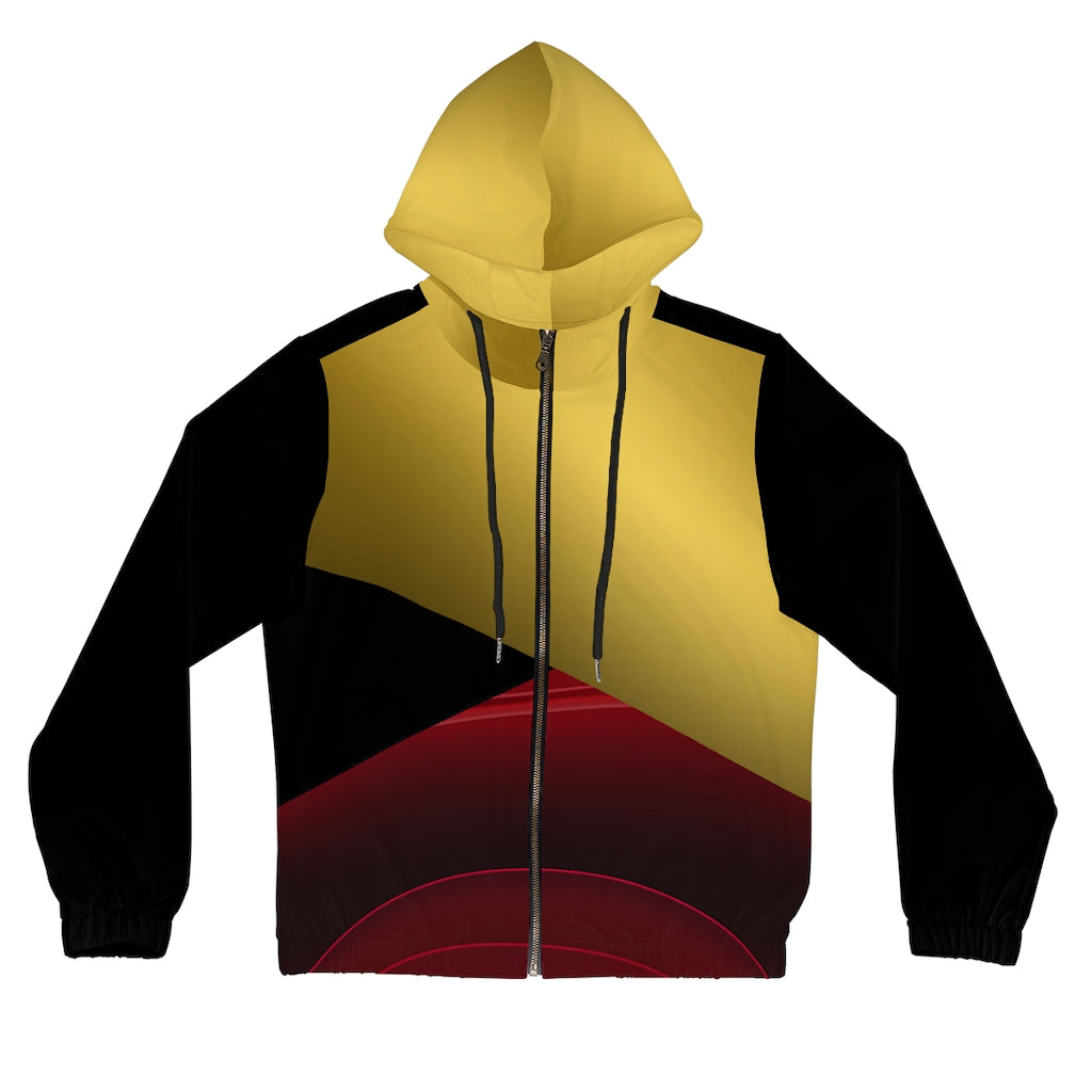 Women’s Full-Zip Hoodie Crossed Gold/Red/Black