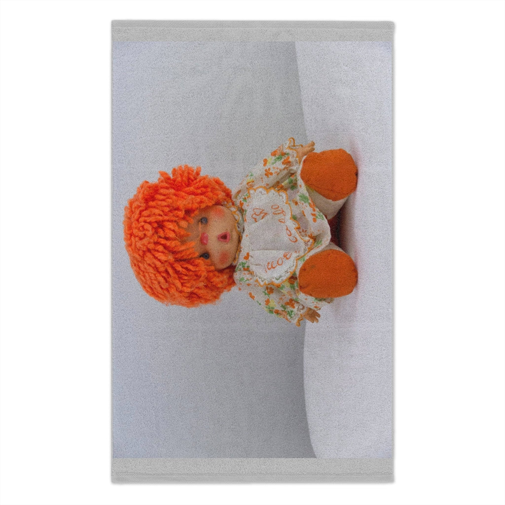 Orange Doll Rally Towel, 11x18