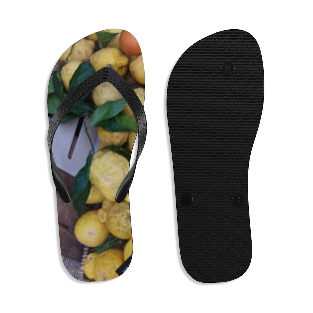 Get Healthy Lemon Unisex Flip-Flops