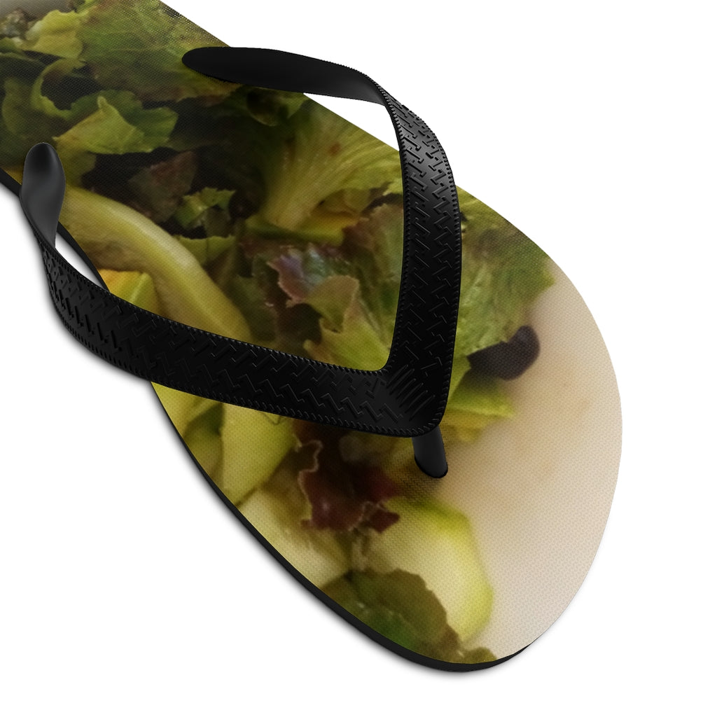 Get Healthy Avocado Lettuce Unisex Flip-Flops