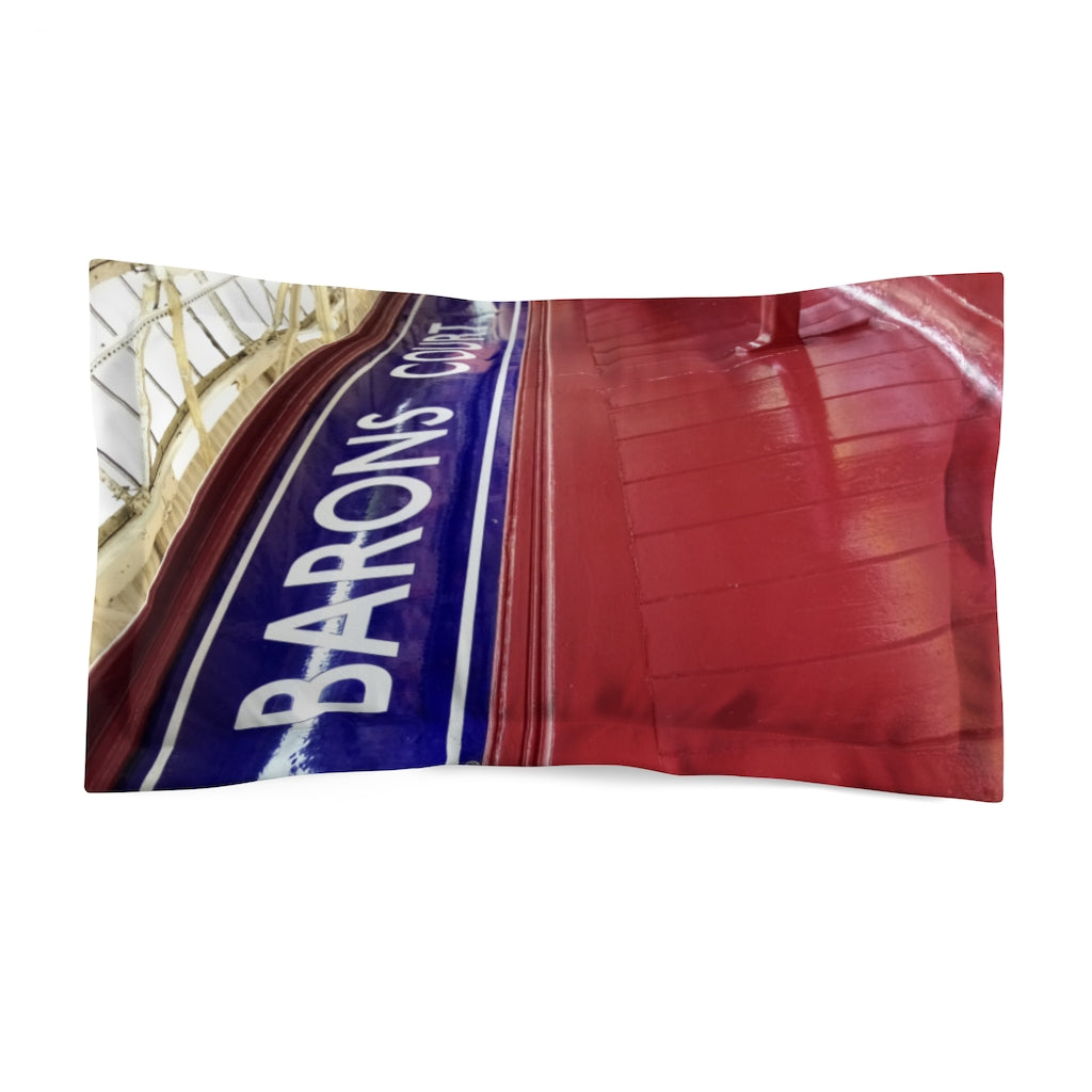 London Tube Microfiber Pillow Sham