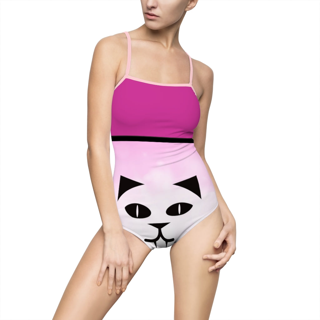 Women's One-piece Swimsuit KittyKat