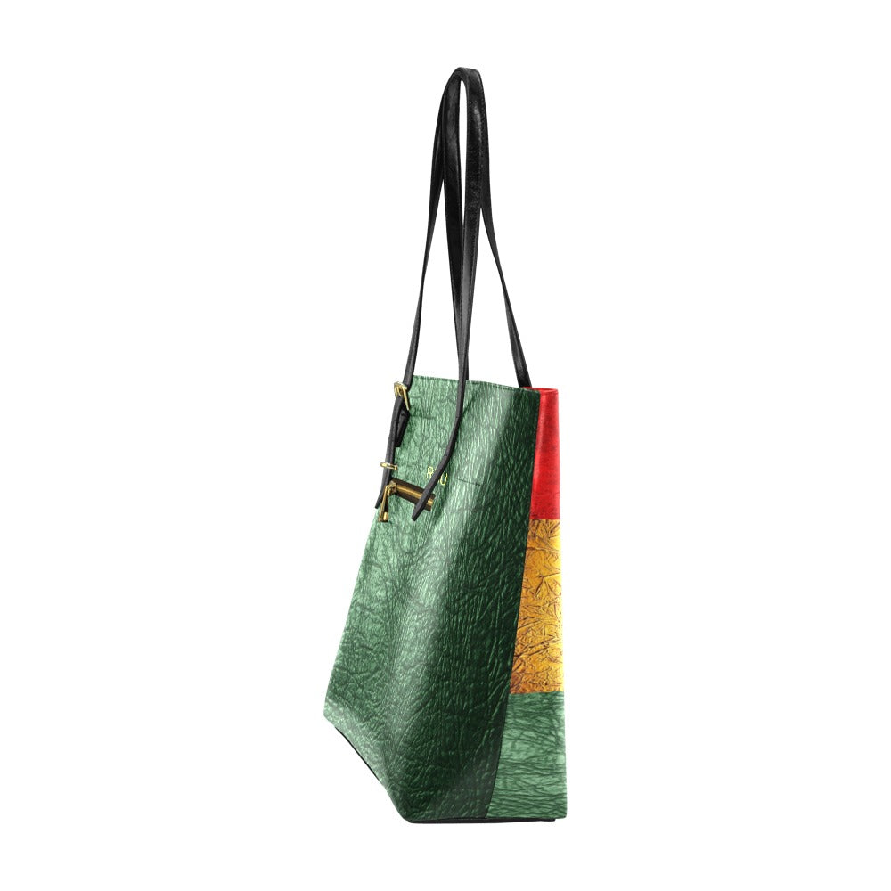 I'm Festive Pu Leather Tote Bag