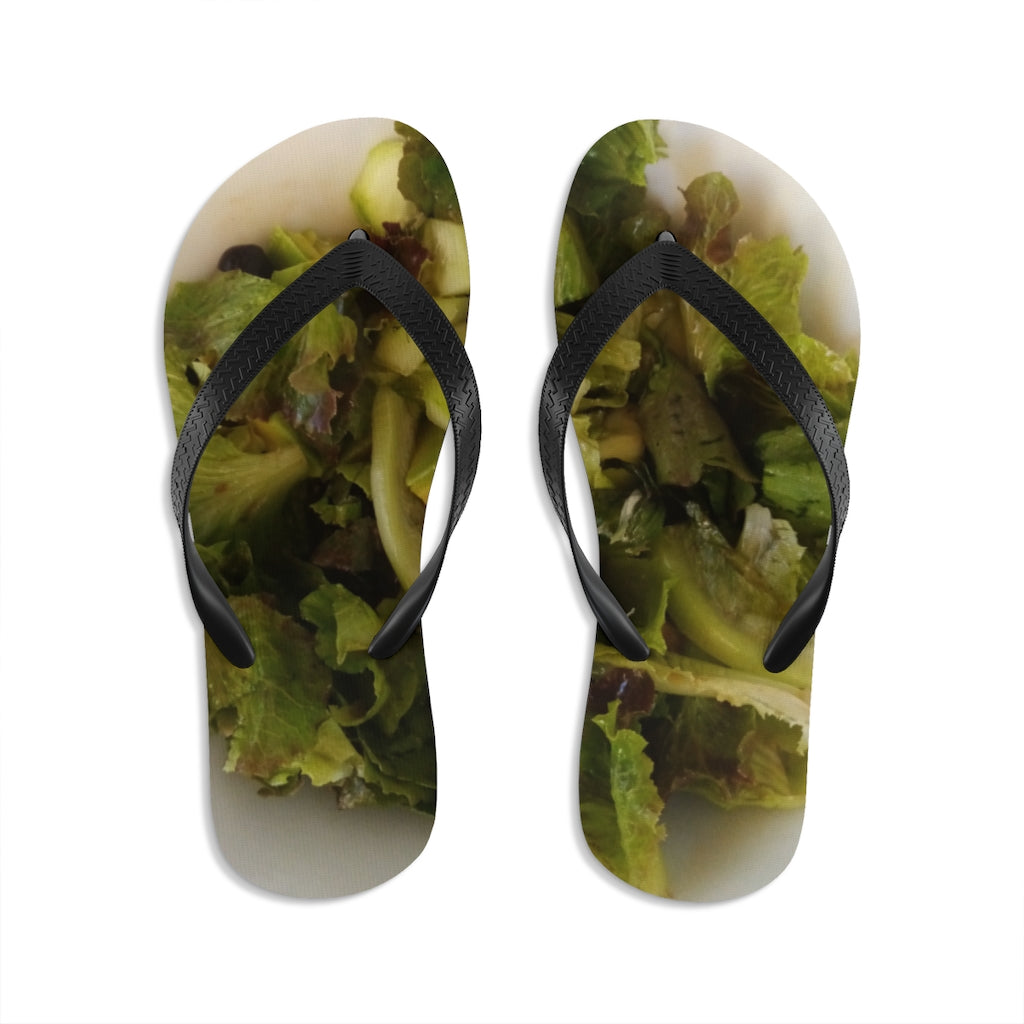 Get Healthy Avocado Lettuce Unisex Flip-Flops