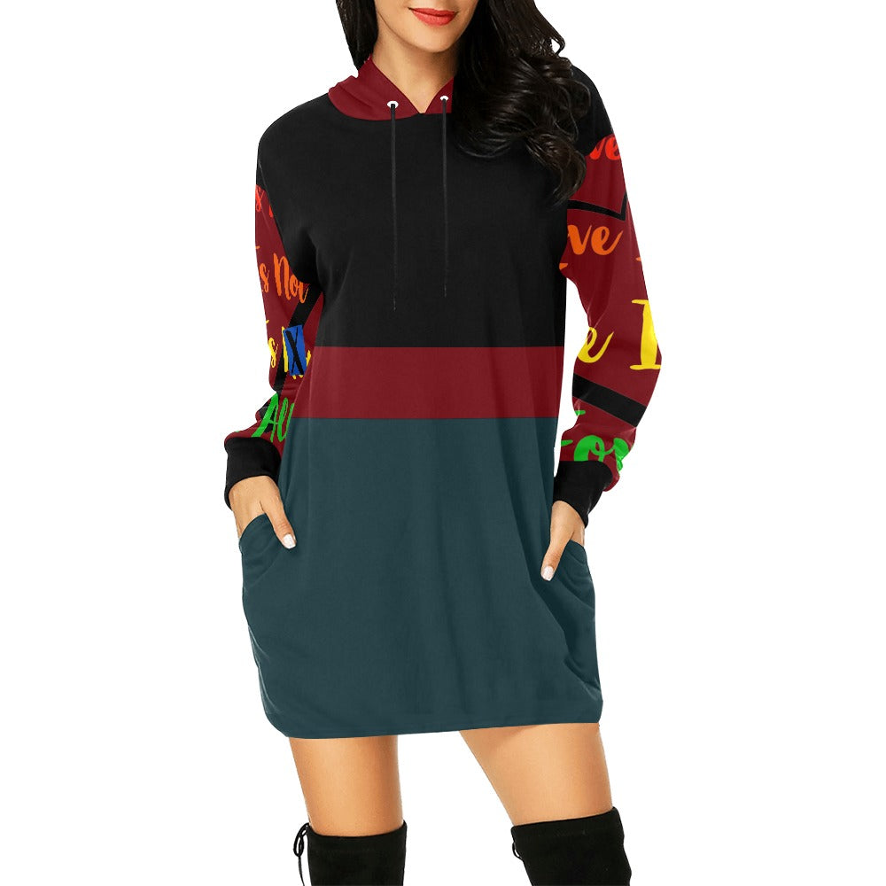 Human Rights Hoodie Dress (3 Variants)