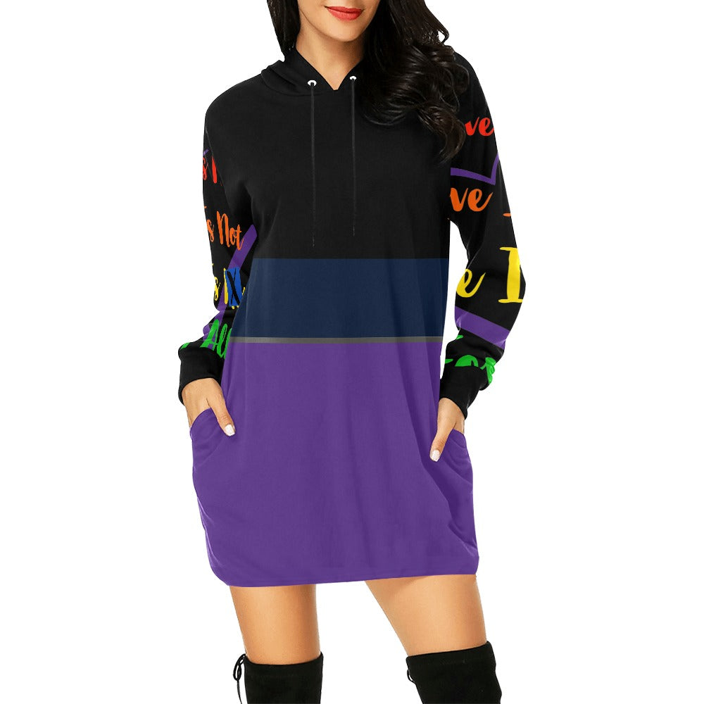 Human Rights Hoodie Dress (3 Variants)