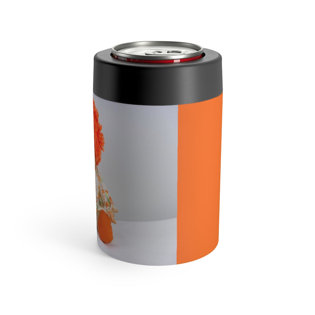 Orange Doll Can Holder