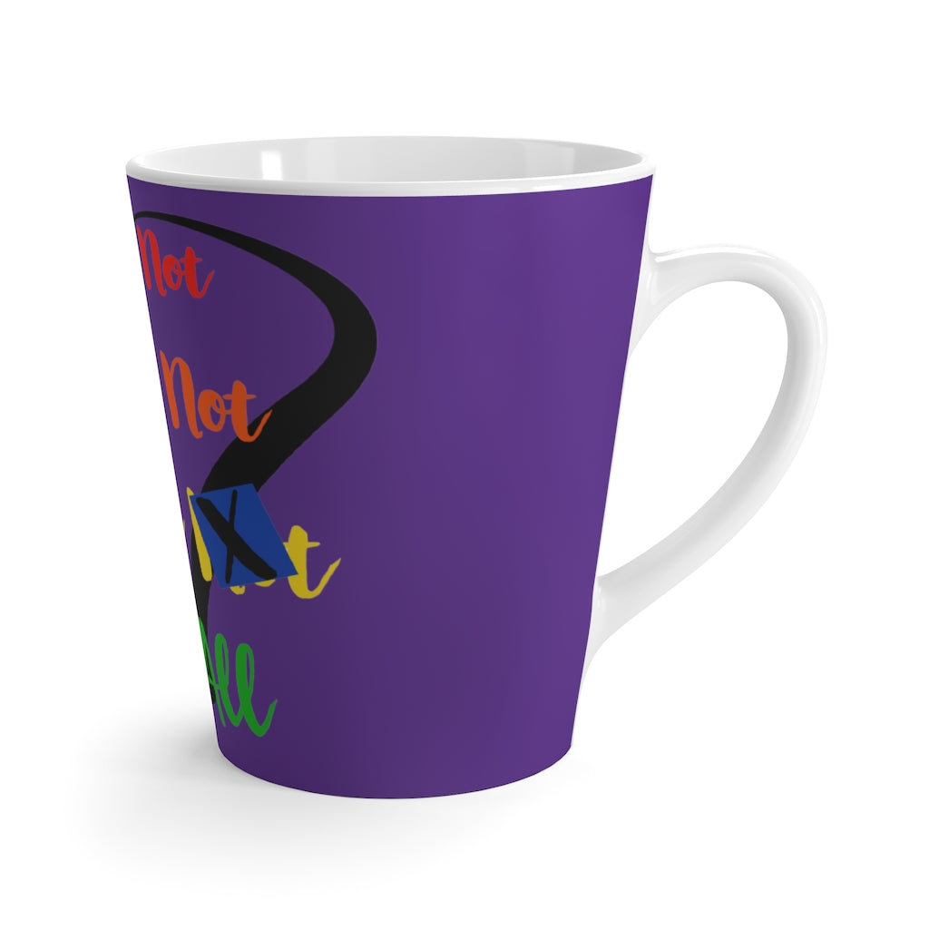 Human Rights LINFA Latte Mug Rainbow