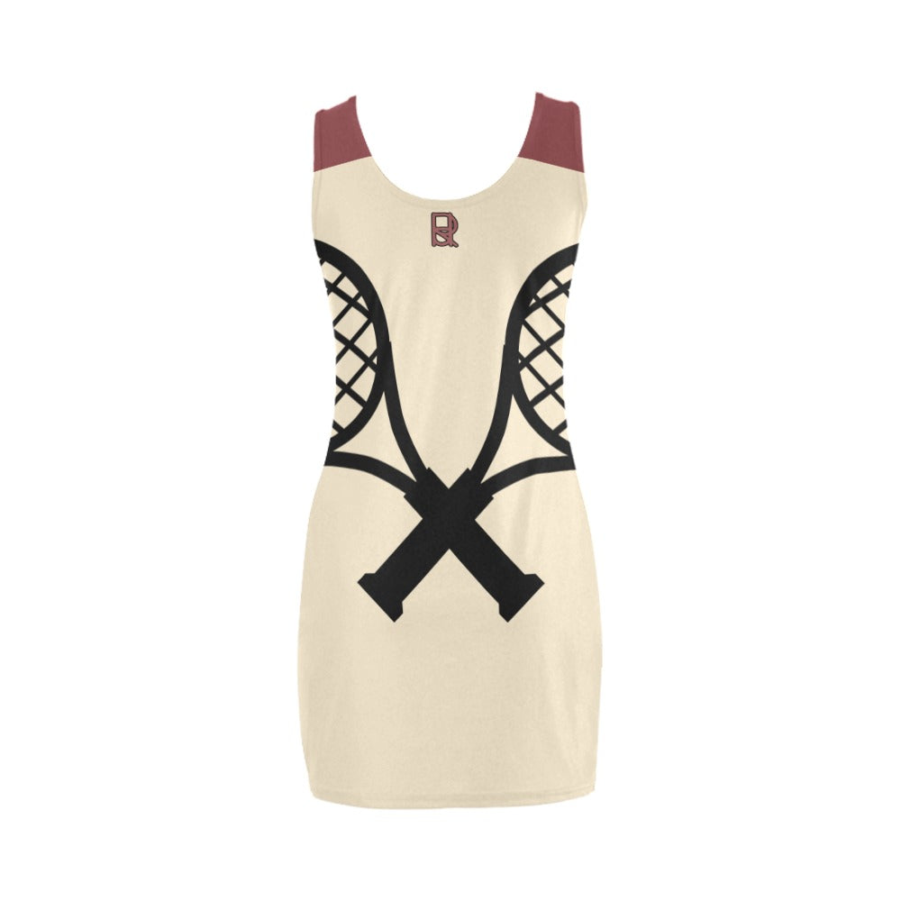 Vest Dress I love Tennis Sand