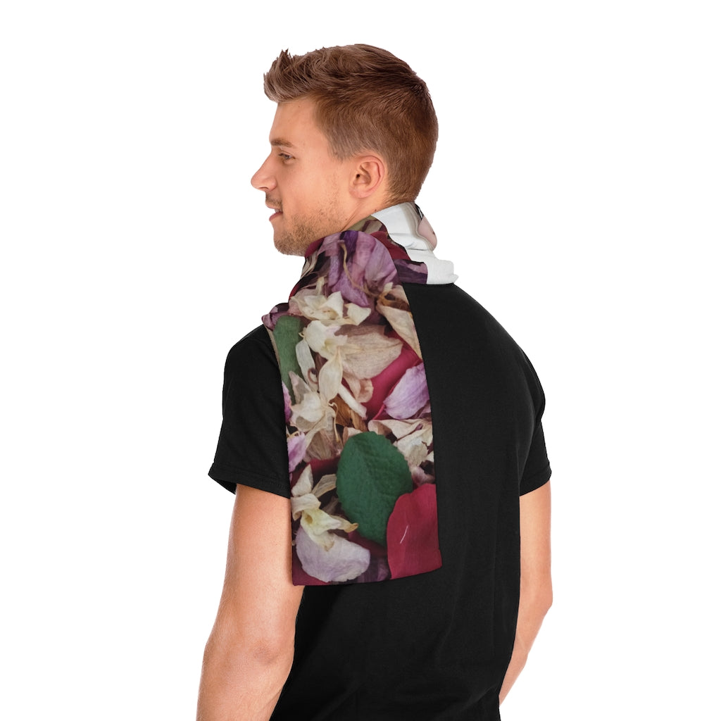 Kids Cartoon Petals Scarf