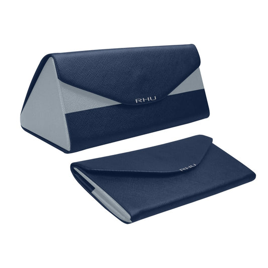 Blue Aziel Glasses Case RHU Foldable Glasses Case