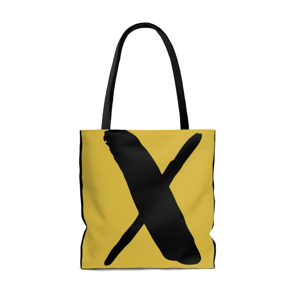 Double sided Sunflower/X Tote Bag