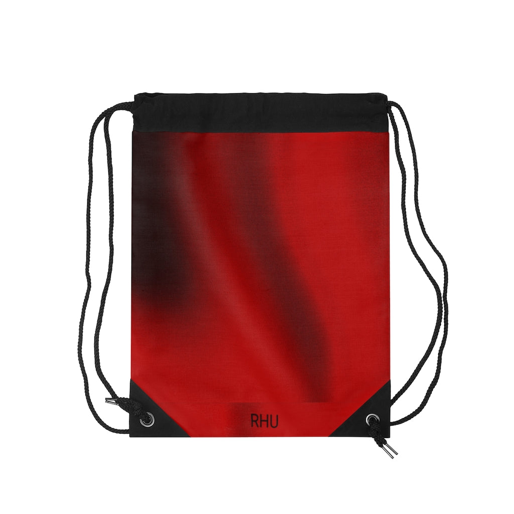 Human Rights LINFA Drawstring Bag Red Duotone