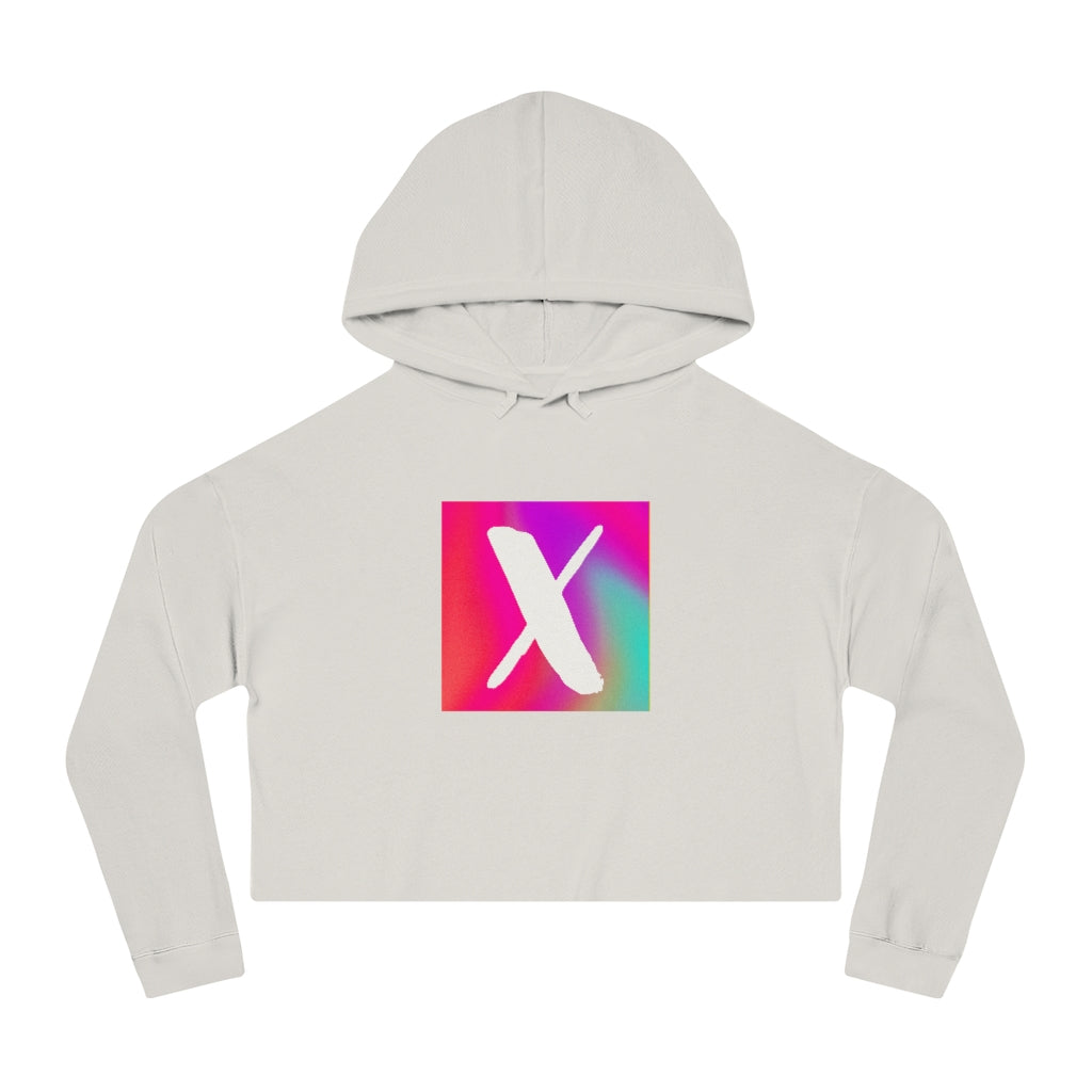 X Women’s Cropped Hooded Sweatshirt