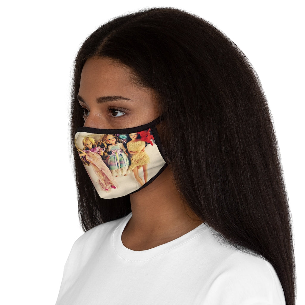 Barbie Fitted Polyester Face Mask