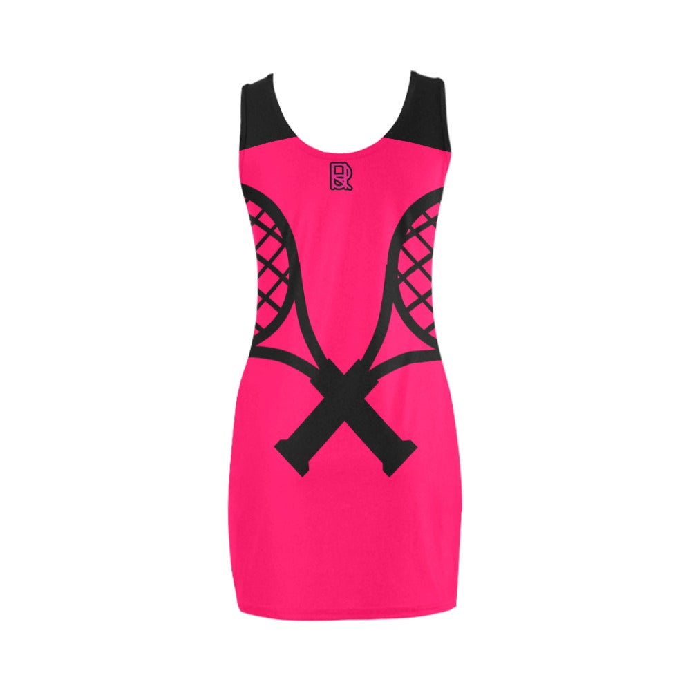 Vest Dress Tennis Fluo Fucsia/Black RHU