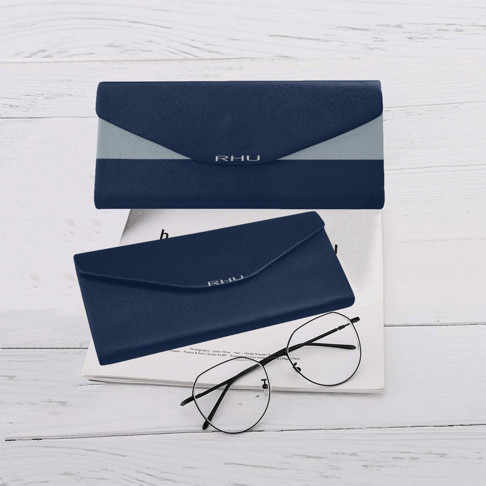 Blue Aziel Glasses Case RHU Foldable Glasses Case