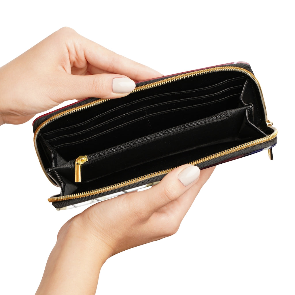 London Tube Zipper Wallet