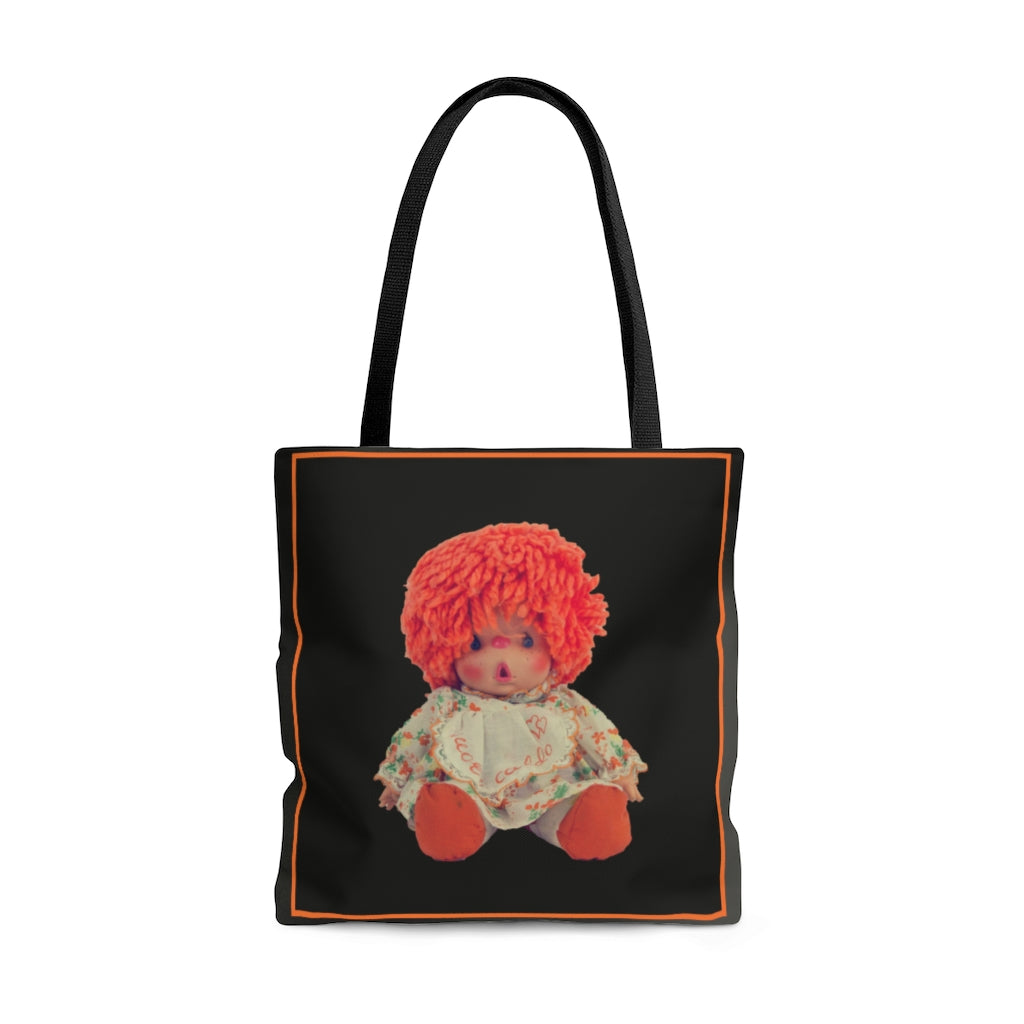 Orange Doll Tote Bag