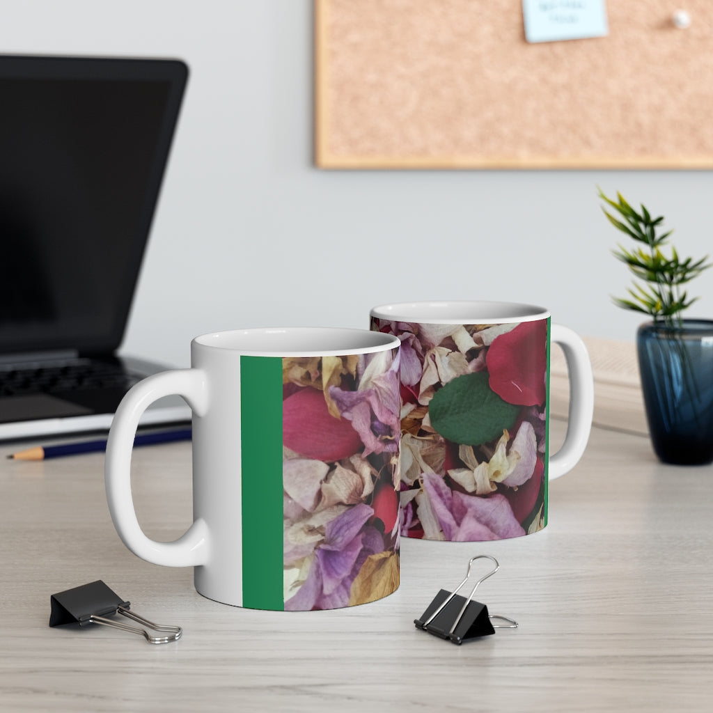 Petals Ceramic Mug 11oz