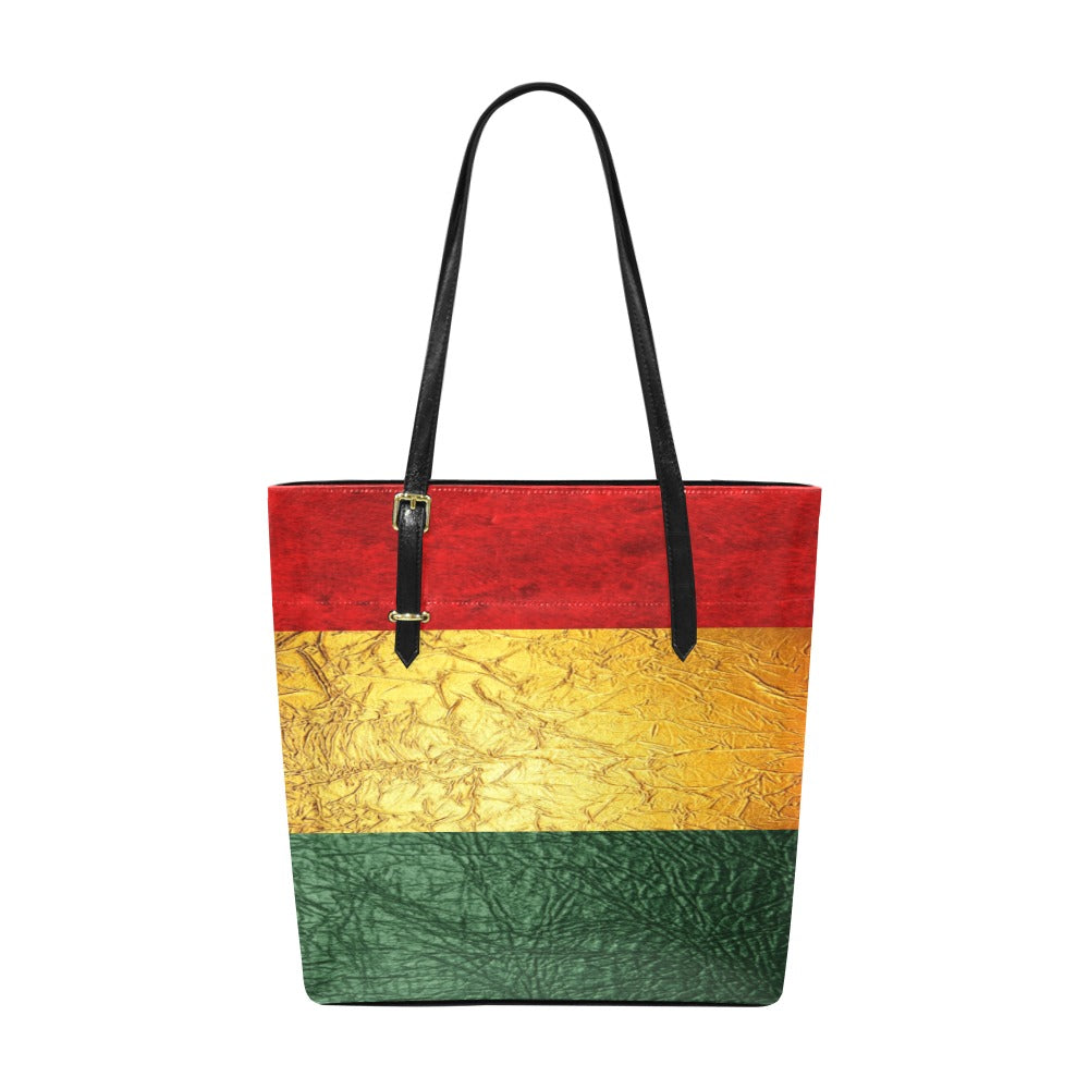 I'm Festive Pu Leather Tote Bag