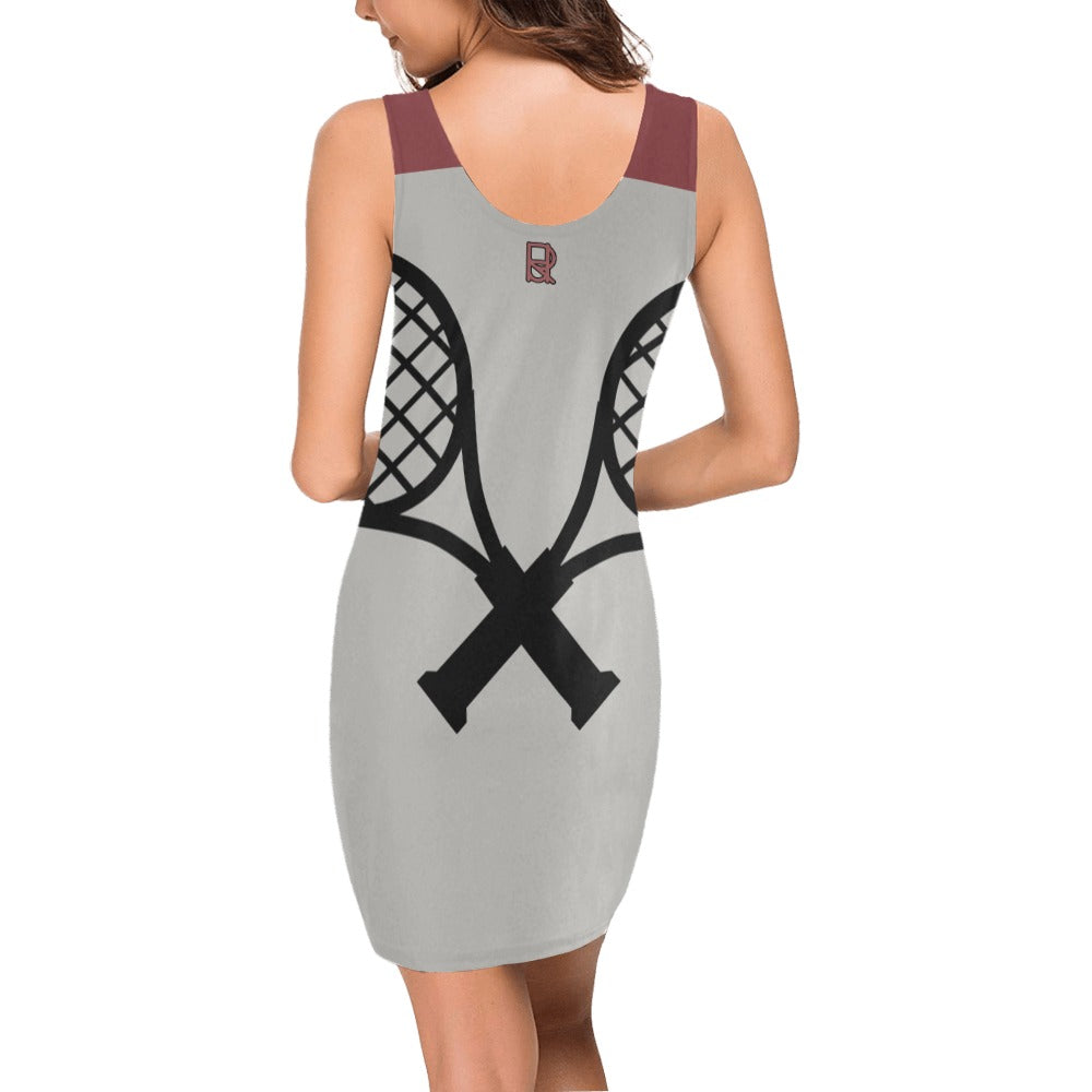 Vest Dress I love Tennis Grey RHU