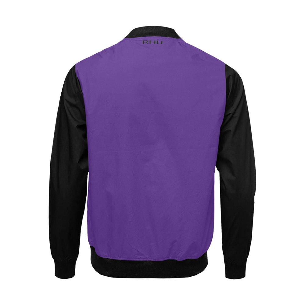 Men's Casual Jacket Purple/Black