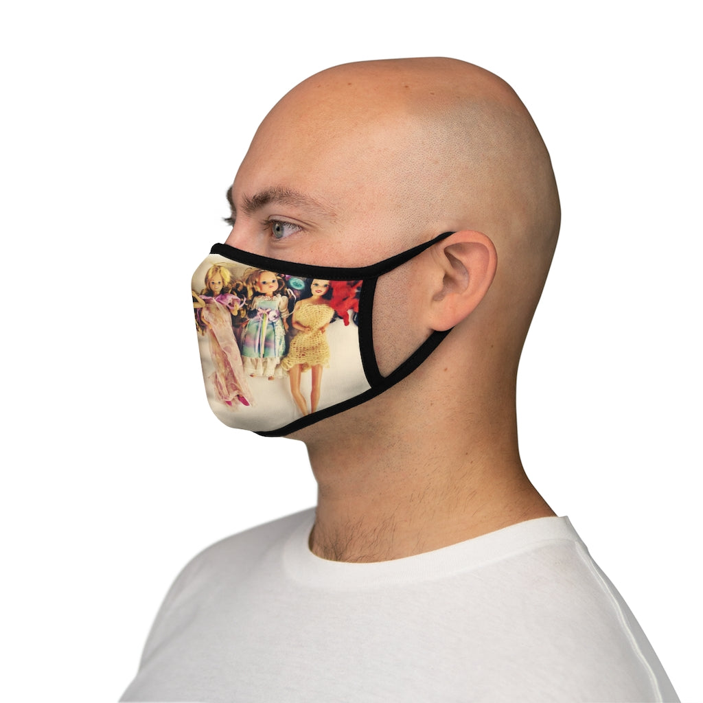 Barbie Fitted Polyester Face Mask