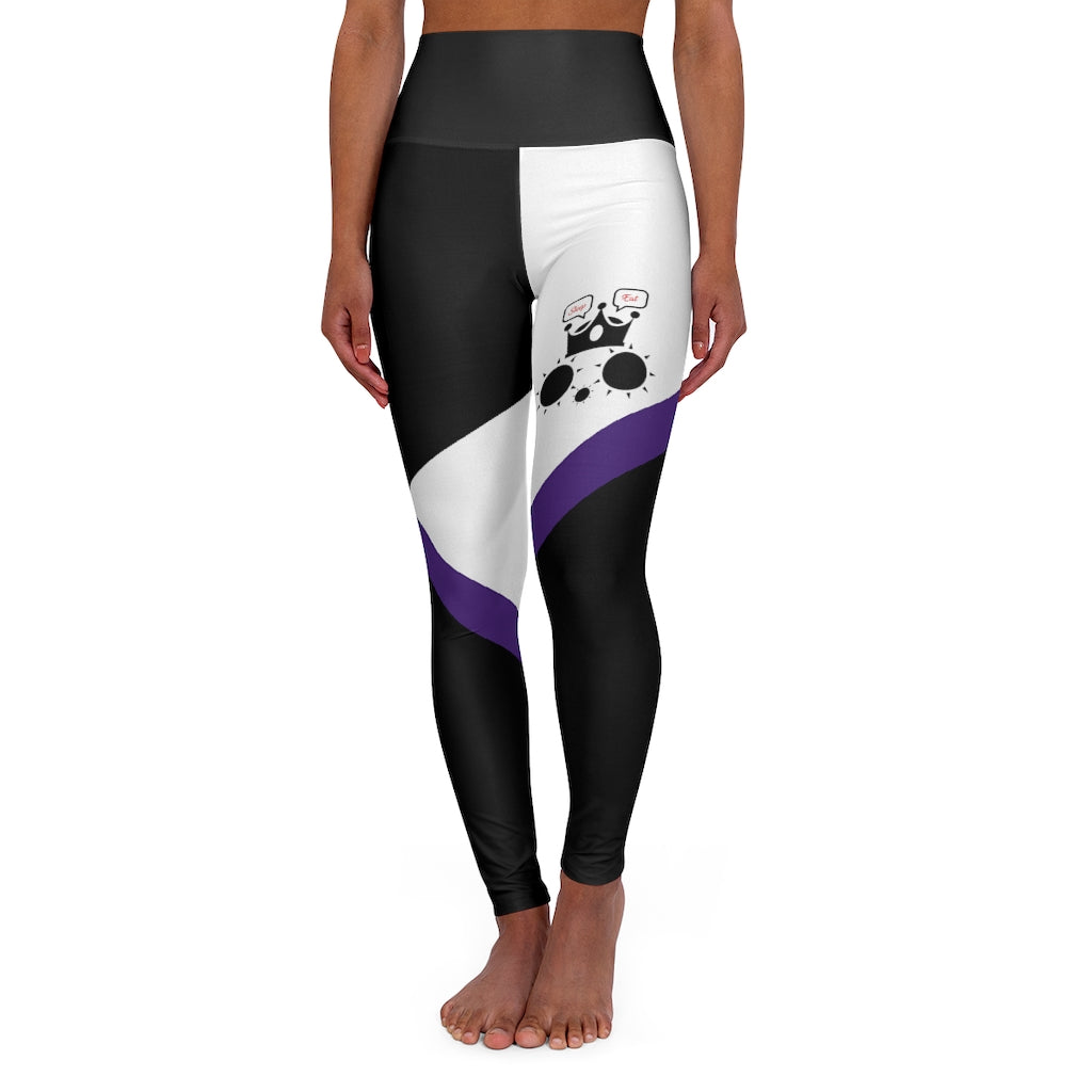 Cat Sleep Eat High Waisted Yoga Legging White RHU