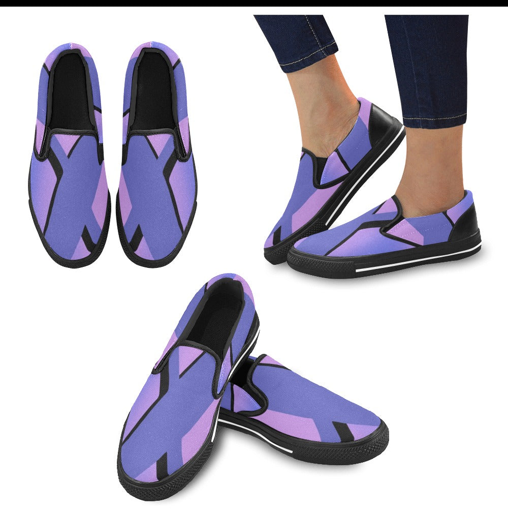 Super Comfortable Stylish Slip-On Shoes X Lilac