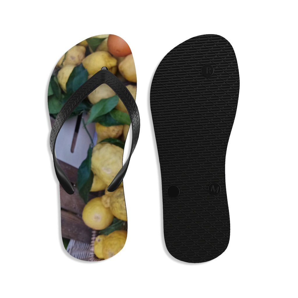 Get Healthy Lemon Unisex Flip-Flops