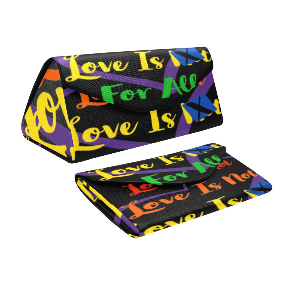 Human Rights Foldable Glasses Case