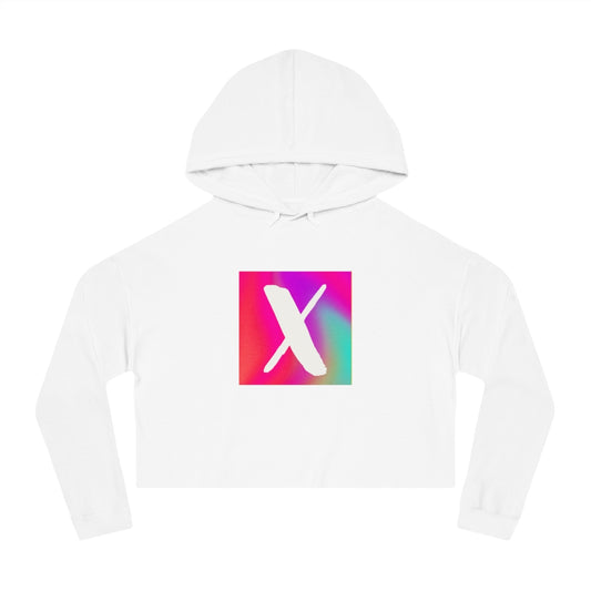 X Women’s Cropped Hooded Sweatshirt