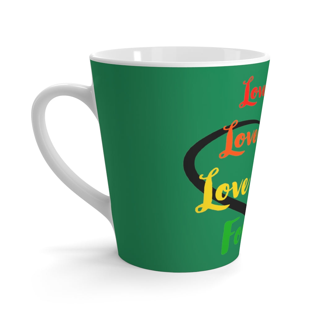 Human Rights LINFA Latte Mug Green