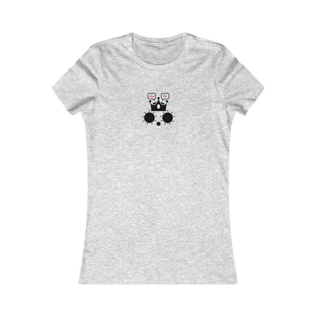 Cat Sleep Eat Women's Favorite Tee