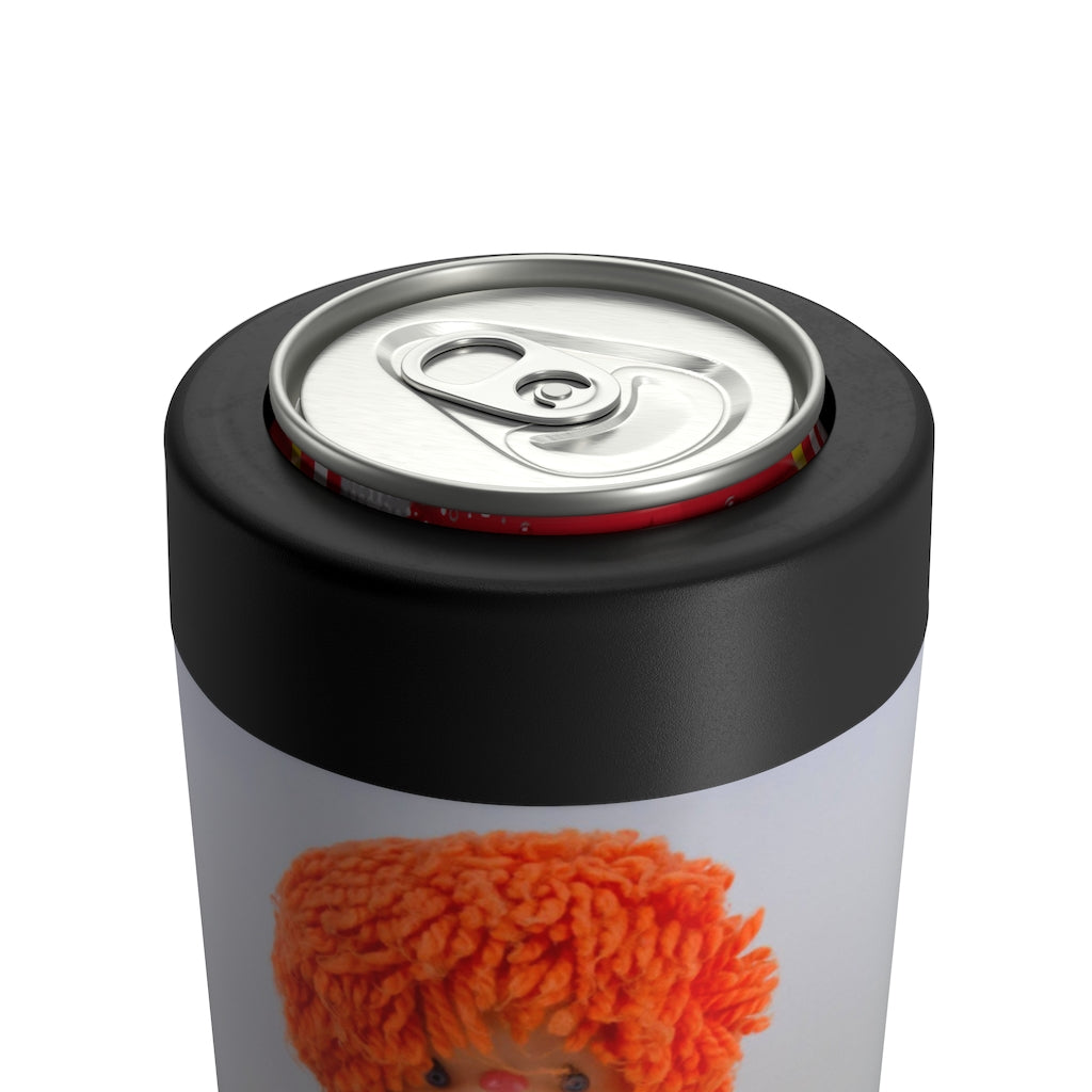 Orange Doll Can Holder