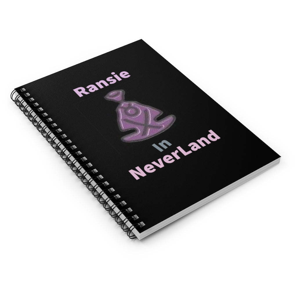 R.I.N. Logo 2 Spiral Notebook - Ruled Line