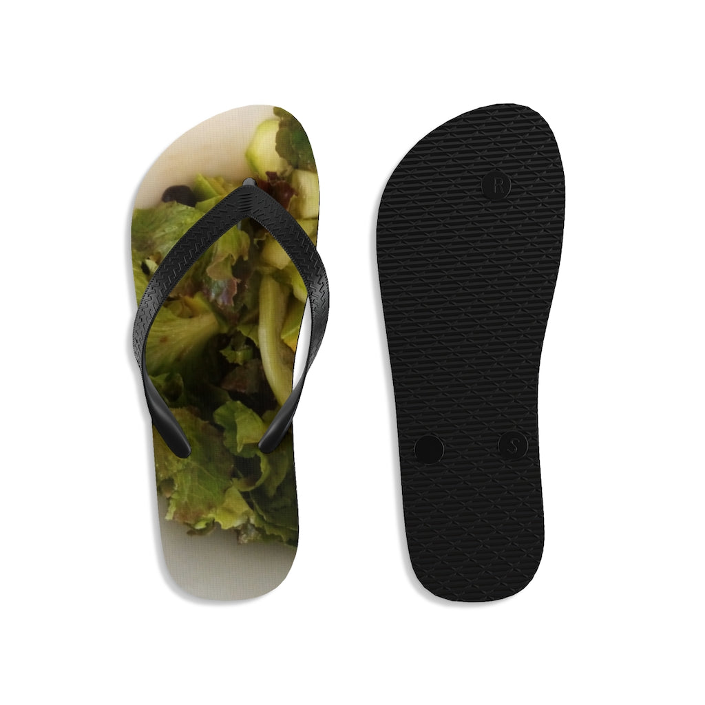 Get Healthy Avocado Lettuce Unisex Flip-Flops