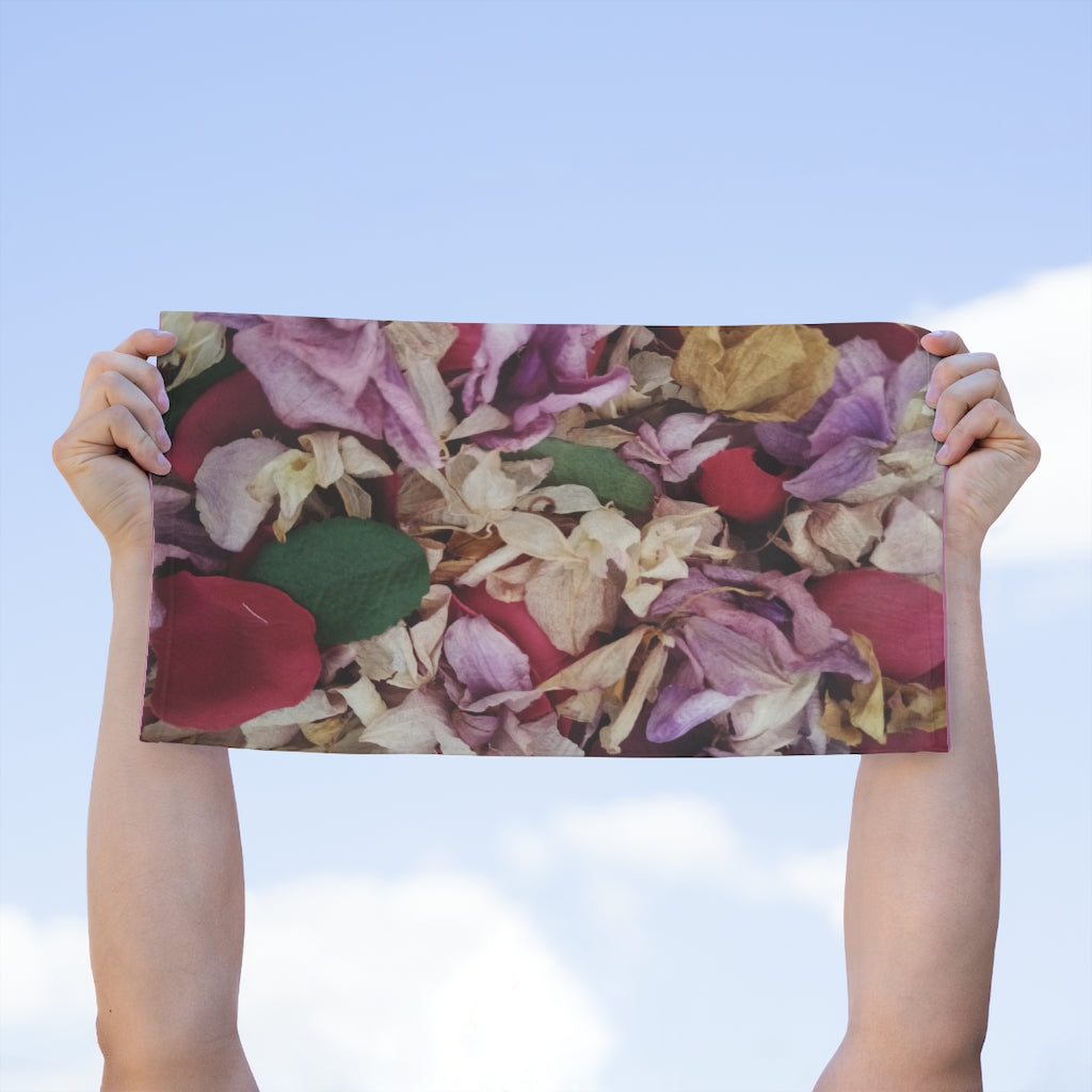 Petals Rally Towel, 11x18