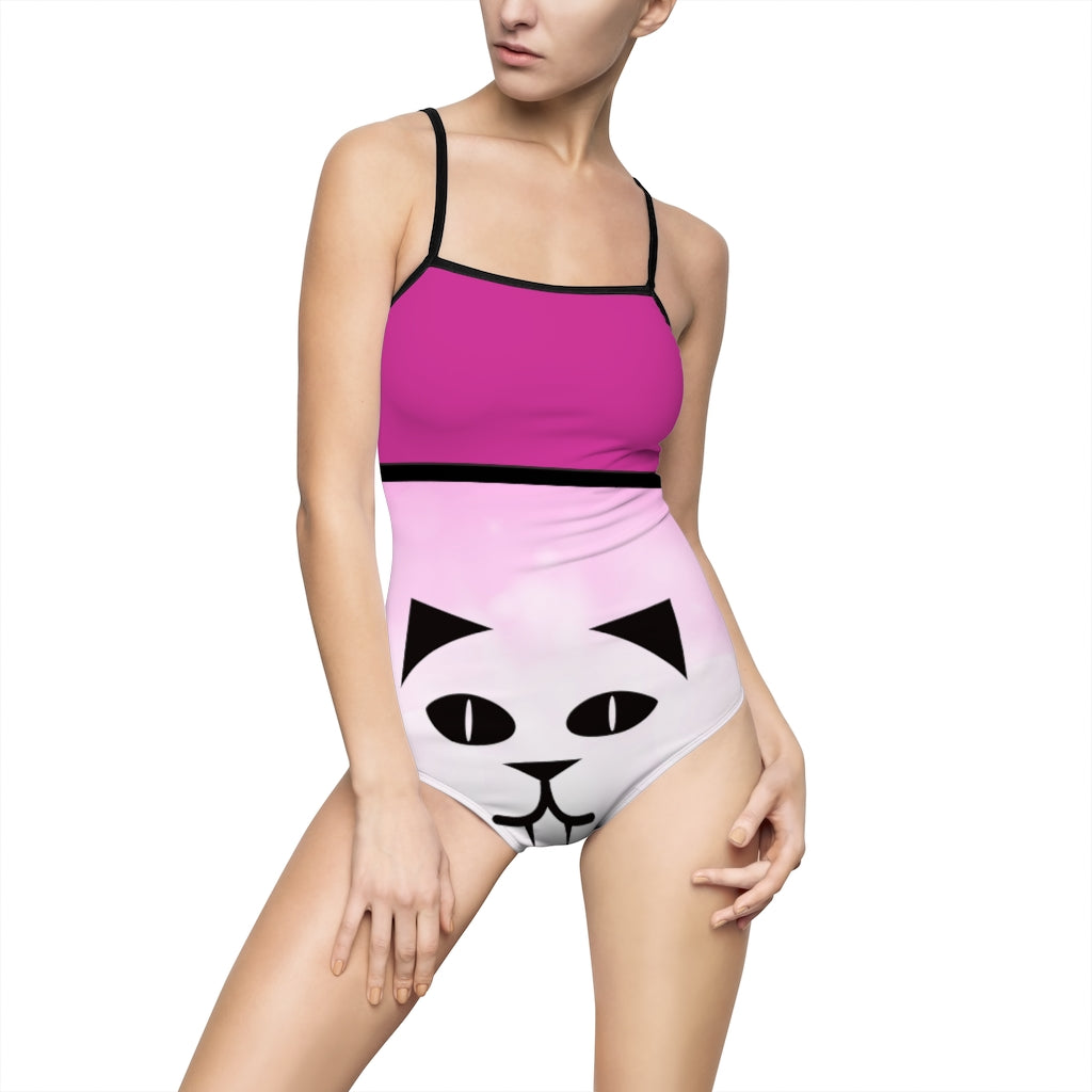 Women's One-piece Swimsuit KittyKat